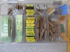 Vintage HAMILTON HALL Wire Wound Resistor Variety Kit  50+ Pc. NOS picture