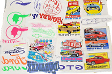 VINTAGE IRON ON TRANSFER LOT # 50 70S 80S T SHIRT transfers 120 or more per lot. picture