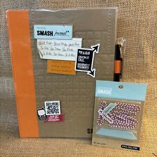 K & Company Smash Book Orange Simple Style Scrapbook Memory Keeper BONUS picture