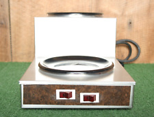 Vintage BLOOMFIELD Dual Plate 2 Tier Commercial Coffee Warmer picture