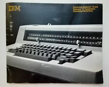 IBM 1979 Operating Instructions User Manual Vintage Selectric III Typewriter picture