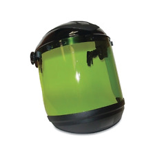 Sellstrom Arc Flash Faceshield, Universal, Hard Hat Mount, Black/Lt Green picture