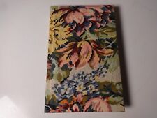 Vintage QUILLMARK 1995 Lined Page Journal Floral Cloth Cover picture