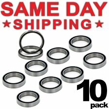 (10) MR105-2RS Premium Rubber Sealed Ball Bearing, 5x10x4 mm, MR105rs picture