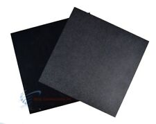 2 Pcs Black ABS Plastic Sheet 12