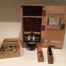 Vintage Heidelberg Research Model Microscope Case Fast Shipping Rare wow picture