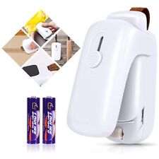 Mini Bag Sealer ROMSTO Handheld Heat Vacuum Sealer 2 in 1 Heat Sealer and Cutter picture