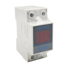 NDM1-63 Din-raiI AC voltage and current meter,LED display meter AC 50-500V 2P picture