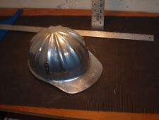 Vintage   US GOVERNMENT Hard Hat Helmet Logger Mine Safety Aluminum picture