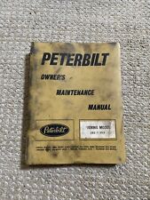 PETERBILT 282 352 Truck Maintenance Service Shop Repair Workshop Manual Vintage picture