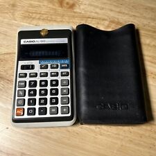 Vintage Casio AL-8S Electronic Calculator with Original  Case Parts Repair As Is picture