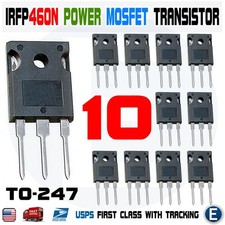 10pcs IRFP460 IRF460 Power MOSFET N-Channel Transistor IRFP460n 20A 500V TO-247 picture