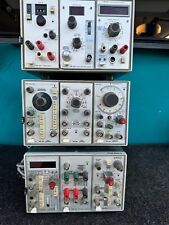 Tektronix (3)TM503s w/ PS501-1,SG503,DM501,DC505,AM501,AM502,RG501,PG501, FG501 picture