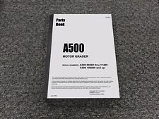 Komatsu A500 Motor Grader Parts Catalog Manual Book SN 09269-11499 & 100000-Up picture