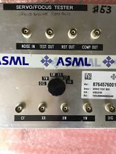 ASML 8764576001-SET focus server Servo Test control box Used picture
