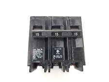 Used Siemens B315 BL315 Type BL 3 Pole 15A Bolt On Circuit Breaker picture