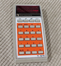 Vintage 1976 Texas Instruments TI-1270 Calculator picture