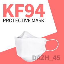 Black/White KF94 Face Mask [1-1000pcs] 4 Layers Respirators Protective Covers  picture