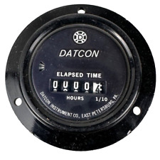 Vintage Datcon Instrument Co. Plastic Hour Meter picture