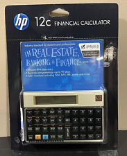 HEWLETT PACKARD HP 12C FINANCIAL CALCULATOR REAL ESTATE BANKING ACCOUNTING RPN picture