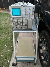 Tektronix 7904A Oscilloscope 500 MHz for Parts or Repair W/tek Model 3 Cart picture