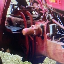 VINTAGE MASSEY HARRIS 44 ROW CROP TRACTOR -PTO BELT PULLEY COVER picture