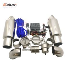 Car Exhaust Pipe Control Valve Sets VacuumController Device Remote Kit Universal picture