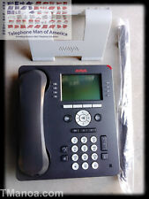 Avaya 9608 VoIP Black Business Telephone 700504844 9608D02B-1009 Global Version picture