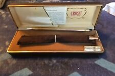VINTAGE CROSS 14k GOLD FILLED PEN/PENCIL SET NO MONO USA MADE picture