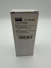 Dayton 30G485 Potentiometer, 30Mm, Heavy Duty, 2500 Ohms picture