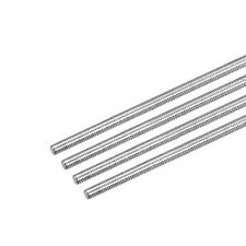 8pcs Fully Threaded Rod M4 x 300mm 0.7mm Pitch 304 Stainless Steel Right Hand picture