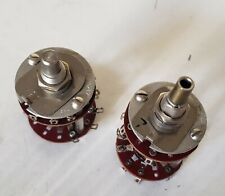 2 pcs 2 Deck Rotary Switch Selector 249, 20 & 16 OAK 51397-F2 C-101-445 05005722 picture