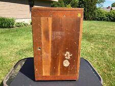 Vintage Wooden Enclosure / Carrying Case for Bausch and Lomb Microscope picture