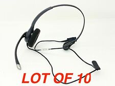 LOT 10x  Plantronics SupraPlus HW251N Wired Office Headset in MINT CONDITION picture