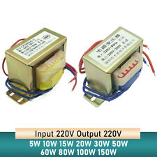 5W TO 150W Isolation/Power Transformer 220V To 220V AC 1:1 Safety Isolation EI picture