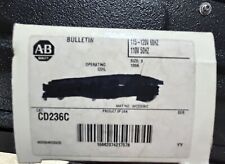 Allen Bradley CD-236 Operating Coil 115-120V 60Hz 110V 50Hz 100A Size 3 picture