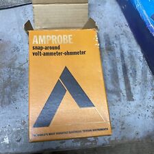 Vintage Amprobe Snap Around Volt ammeter Ohmmeter with case RS3 D76 Untested picture