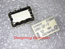50pcs SMD 12V 8pins G6K-2F-Y-12VDC G6K-2F-Y-DC12V G6K-2F-Y-12V OMRON Relay picture