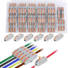 50pcs Compact Wire Conductor Connectoronetoone Quick Terminal Block Splicing Co picture