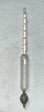 INSTRUMEMENT VINTAGE ANTIQUE  HYDROMETER SPECIFIC GRAVITY TESTER French 7” Long picture