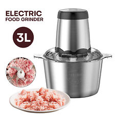 3L Electric Meat Grinder Food Processor Fruits Blender Veg Chopper Sausage Maker picture