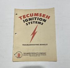 Vintage USA Tecumseh Ignition Systems Troubleshooting Booklet #694903 manual picture