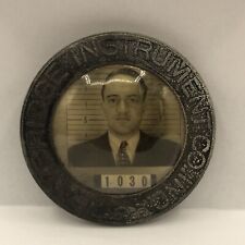 Vintage Cambridge Instrument Co. Employee ID Badge -  picture