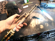 Vintage Cutting Torch Oxygen & Acetylene Brass Working picture