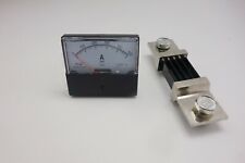 1 Pc Analog Ammeter Panel AMP Current Meter 67*70MM With Shunt DC 0-500A picture