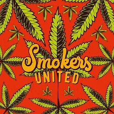 SMOKERS UNITED Banner - Ganja Smoke 420 Weed Marijuana Sign Poster - QUALITY picture