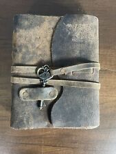 LEATHER VILLAGE Vintage Leather Journal Handmade Deckle Edge Leather Bound Book picture