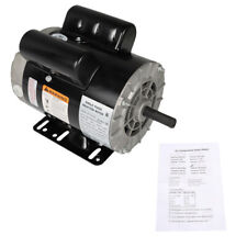 3 HP 3450 RPM SPL Electric Motor Compressor Duty 56 Frame 1 Phase 115/230V New picture