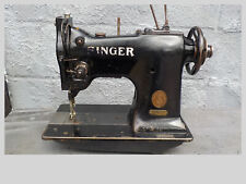 Vintage Industrial Sewing Machine Singer 108w1 ,one needle walking foot-Leather picture