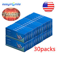 30pack Orthodontic Dental MINI Metal Bracket Braces MBT/ROTH 022 3Hooks/345Hooks picture